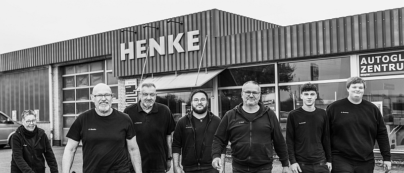 Das Team vom Autohaus Henke